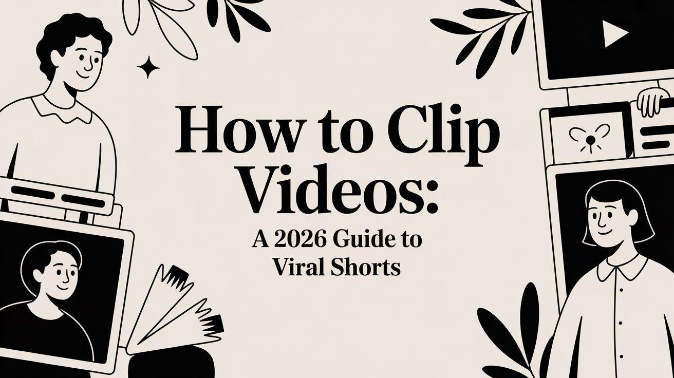 How to Clip Videos: A 2026 Guide to Viral Shorts