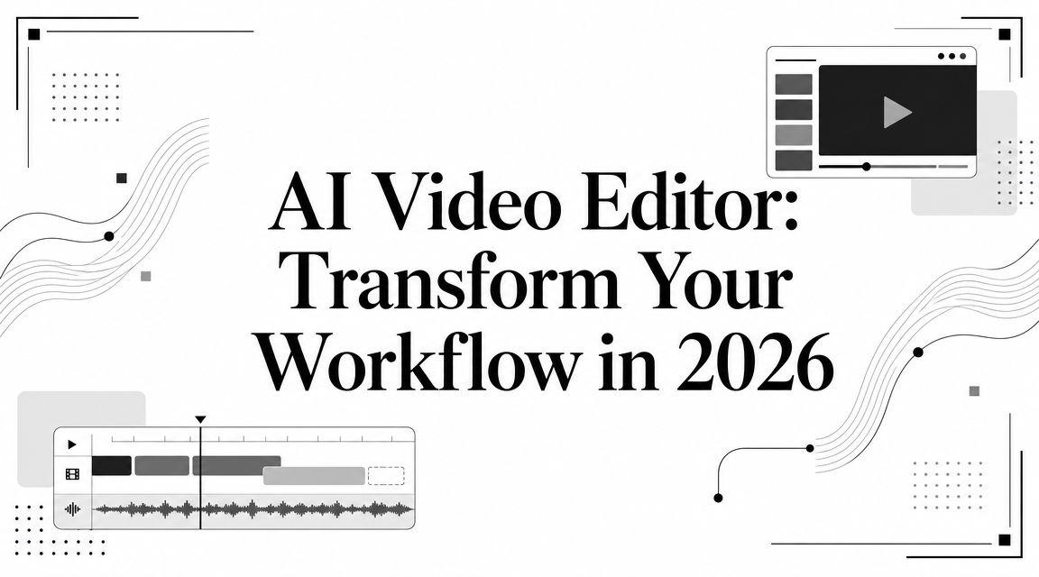 AI Video Editor: Transform Your Workflow in 2026